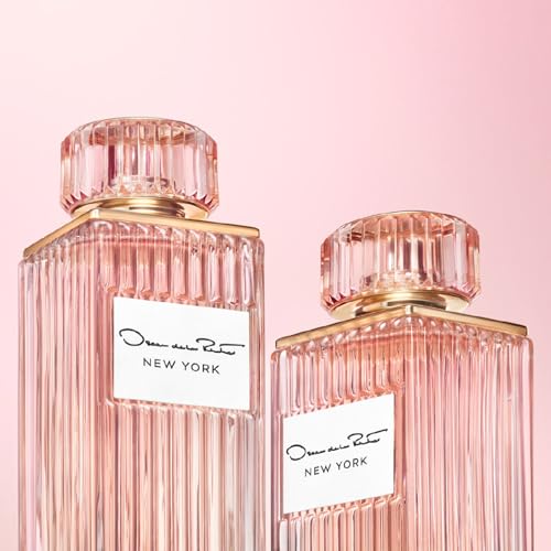 Oscar de la Renta New York Eau de Parfum 3 Piece Gift Set for Women - Perfume Spray 3.4 Fl. Oz, Purse Travel Spray 0.5 Fl. Oz, and Body Lotion 3.4 Fl. Oz.