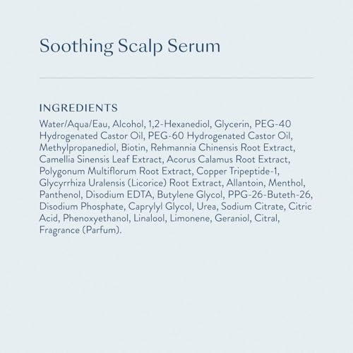eSalon Soothing Scalp Serum with Biotin and Copper Tripeptide, Antioxidant-Rich Formula, 1 fl oz