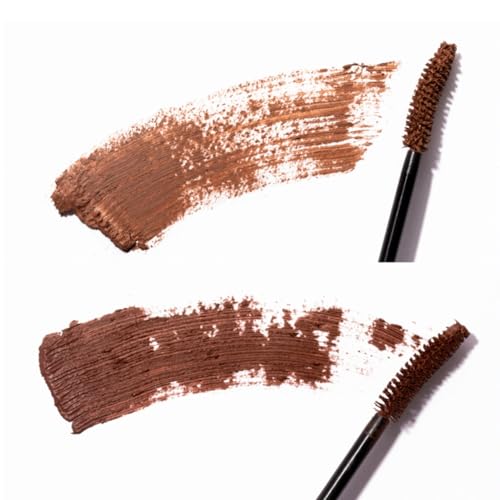 Redhead Revolution's Vegan Gingerlash Mascara Bundle - Light Brown and Auburn Mascara for Redheads & Blondes (Genuine Ginger and Honest Auburn)