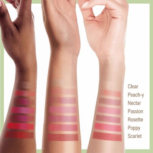 Pixi Beauty +Hydra LipTreat Naturals Trio | Tinted Hydrating Lip Balms in 3 Shades | Clear, Peach-y, and Nectar | 0.16 oz / 4.8 g