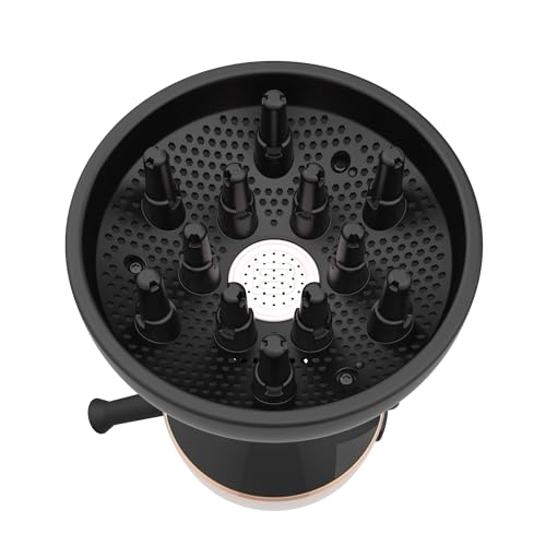 Bellissima Diffon Hair Diffuser and Ceramic Curly Hair Dryer - DF1 5000 - Lightweight and Compact