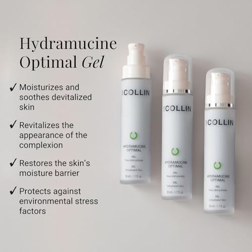 G.M. COLLIN Hydramucine Optimal Gel | Daily Face Moisturizer for Dehydrated Skin | Lightweight Lotion for Normal to Oily Skin