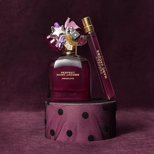 Marc Jacobs Perfect Absolute Eau de Parfum ? Ambery Women's Perfume ? With Notes Caramelized Fig Accord, Jasmine Absolu & Rich Amber Accord