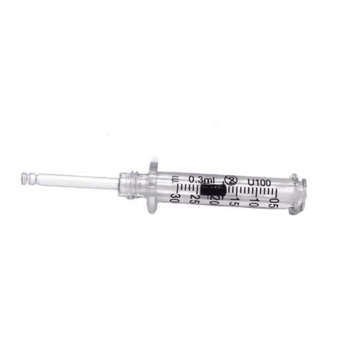 Disposable Empty Ampoule Containers - Plastic Dropper Bottles 10pcs (0.3mlx10PCS)