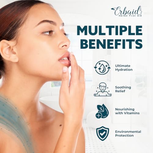Beef Tallow Lip Balm ? Natural Tallow Beeswax Chapstick ? Hydrating Moisturizer Grass Fed Bison Tallow Balm Lip Care ? Soothes Chapped, Dry Lips, Sensitive Skin ? Long Lasting & Vitamin Rich USA-Made