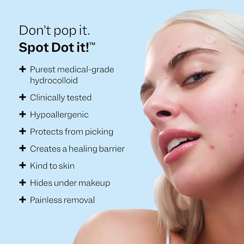 Peach Slices - Acne Spot Dots (30 ct) - Hydrocolloid Pimple Patches for Face - Absorb Gunk, Protect Picking & Support Healing - 3 Sizes (7, 10, & 12mm) - Vegan, Cruelty Free, Korean Skin Care & Beauty