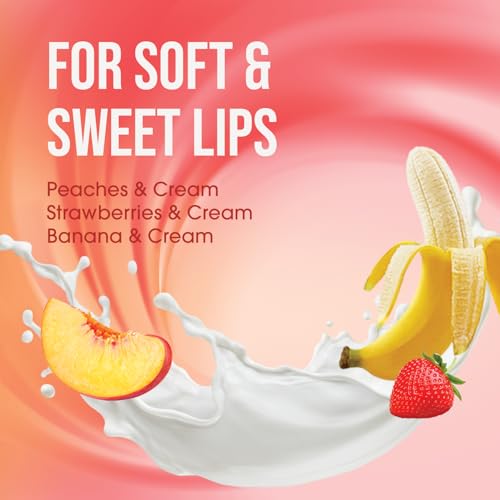 ChapStick Bulk Lip Balm, Fruit & Cream Collection, 3-Packs (12 Sets/36 Tubes) ? Sweet & Delicious Lip Care, Birthday Gifts, Party Favors, Stocking Stuffers, 0.15 Oz Ea