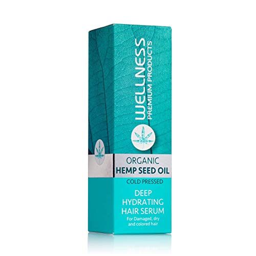 Wellness Premium Products Organic Hemp Seed Oil - Deep Hydrating Serum (100ml)