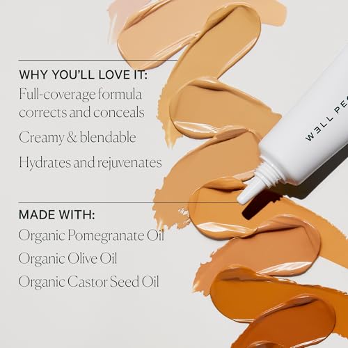 Well People Bio Correct Concealer, Full-coverage, Nourishing Liquid Concealer For Concealing & Correcting, Hydrating Formula, Vegan & Cruelty-free, 3N