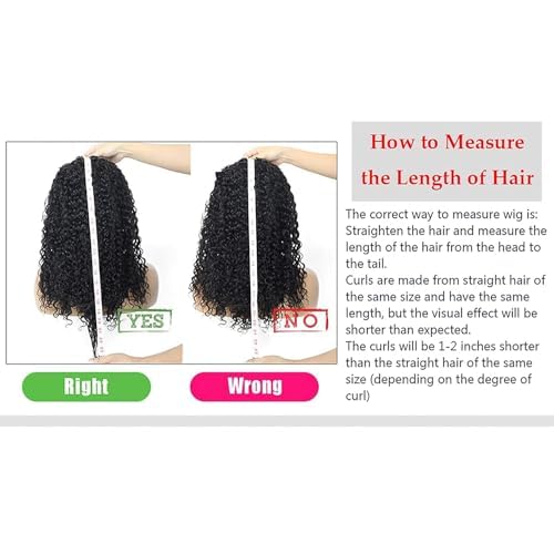 XSY 28 Inch Headband Human Hair Wigs Deep Wave None Lace Front Wigs Brazilian Virgin Human Hair Glueless Machine Made Headband Wigs for Black Women
