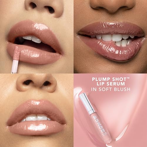 BUXOM Full-On Plumping Lip Cream, Hydrating Lip Plumper Gloss with Peptides & Hyaluronic Acid, High-Shine Tinted Formula for Fuller, Softer Lips, Cruelty-Free