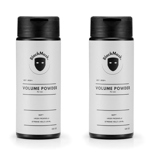 Texture Powder for Men, Easy to Apply - Instantly Adds Texture & Volume, All-Natural Ingredients, Strong Hold, Hair Powder for Men (Pack of 2)