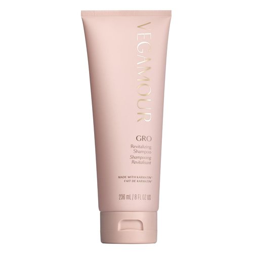 VEGAMOUR GRO Revitalizing Shampoo, Support Thicker, Fuller Looking Hair, Shampoo Formulated Without Sulfates for Thinning Hair with Vegan Keratin, Natural Citrus Scent (8 fl. oz.)