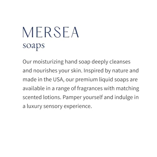 MERSEA Moisturizing Liquid Hand Soap in Large Pump Bottle, Summer in Provence (16 fl oz)