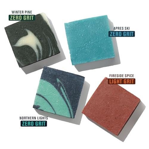 Every Man Jack Cold Processed Mens Bar Soap Variety Gift Set - Invigorating Winter Scents - Deeply Cleans, Hydrates with Naturally Derived Ingredients - 5 ounce (pack of 4)