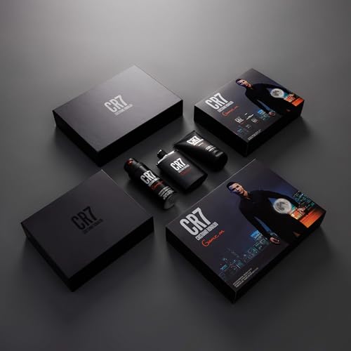 Cristiano Ronaldo Game On for Men - 3 Pc Gift Set 3.4oz EDT Spray, 5.1oz Shower Gel, 4.1oz Body Spray
