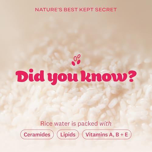 The Face Shop Rice Water Bright Foaming Facial Cleanser with Ceramide, Gentle Face Wash for Hydrating & Moisturizing, Vegan Face Cleanser, Makeup Remover, Korean Skin Care for All Skin Types, 150ml