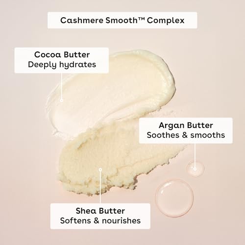 eos Cashmere Skin Collection Pre-Shave Scrub- Vanilla Cashmere Scented, Exfoliating Body Scrub, 7 fl oz