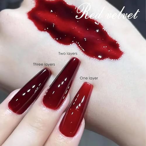 6 Colors Nail Polish, 12ml¡¿6 Quick Dry Nail Lacquer, Super Lustrous Nail Enamel Polish, Shimmer Iridescent Ultrachrome Nail Art Varnish, 0.41 fl oz