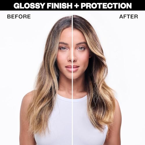 IGK Disco Disco Clear Gloss Hair Shine Spray | Full + Travel Size | Lightweight, High-Shine Finishing Hair Spray | 5.3 + 2.1 oz (Pack of 2)