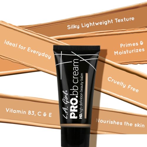 L.A. Girl HD PRO.BB Cream, Fair GBB941