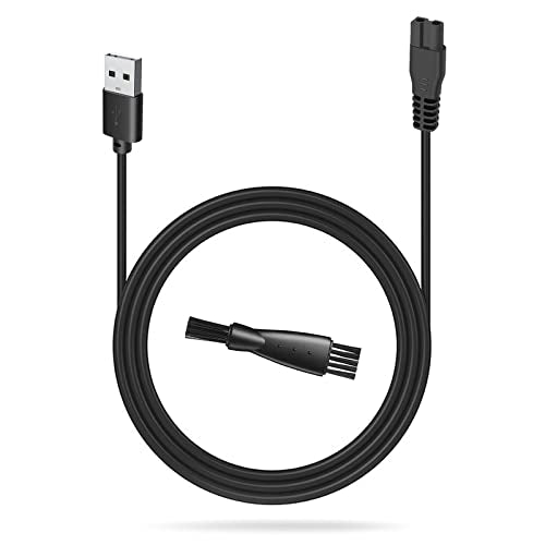 uijino Manspot Charger Cable Compatible with Manspot Trimmer HCW003A, 5V Charger for Manspot Trimmer Charger, 3.3ft Power Cord
