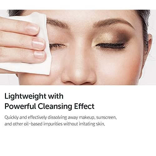 DearKlairs] Gentle Black Fresh Cleansing Oil, a light and spreadable texture, only 6 ingredients, For Oily Sensitive Skin, Vegan, Korean Skincare (5.07 Fl Oz)