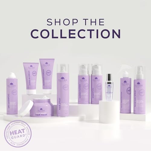 SUTRA Heat Guard Blowout Cream ? Hyaluronic Acid Heat Protectant up to 450?¡ÆF ? Lightweight Frizz?Control & Moisture for Smooth, Voluminous Blowouts ? Sulfate?, Paraben? & Phthalate?Free