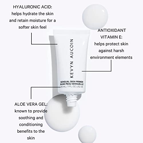 Kevyn Aucoin Sensual Skin Primer: Lightweight, Long Lasting, Creamy, Hydrates, Smooths, Fills in Pores and Fine Lines Create a smooth canvas for any look. Your makeup will last longer.
