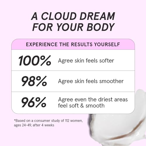 HERBIVORE Cloud Milk Coconut + Maca Fast-Absorbing Moisturizing & Firming Body Cream | Smooths the Look of Cellulite + Firms Skin | Plant-based, Vegan, 195 mL / 6.6 oz