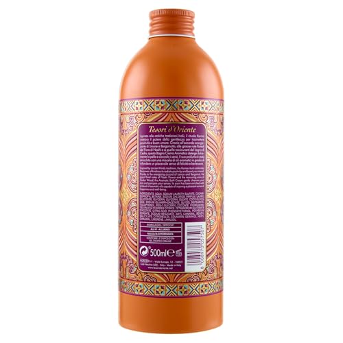 Tesori d'Oriente Karma Aromatic Body Wash with Nashi Flower and Cedar Wood 500 ml, 16.9 Fl Oz made in Italy [italian import]