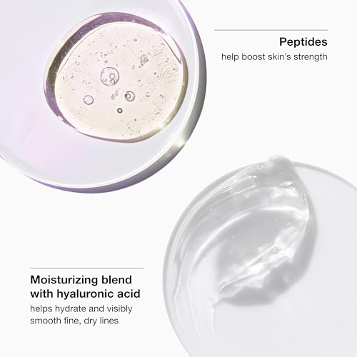Clinique Smart Clinical Repair Anti Aging Lifting Face + Neck Cream with Peptides + Hyaluronic Acid For All Skin Types | Hydrating