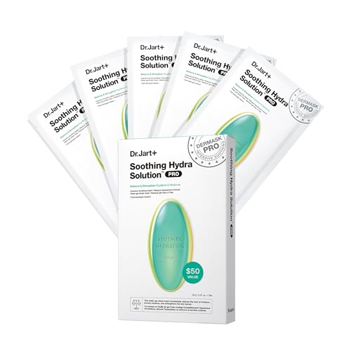 Dr.Jart+ Dermask Soothing Hydra Solution Korean Face Mask for Visibly Irritated Skin | Sheet Mask | Korean Skin Care