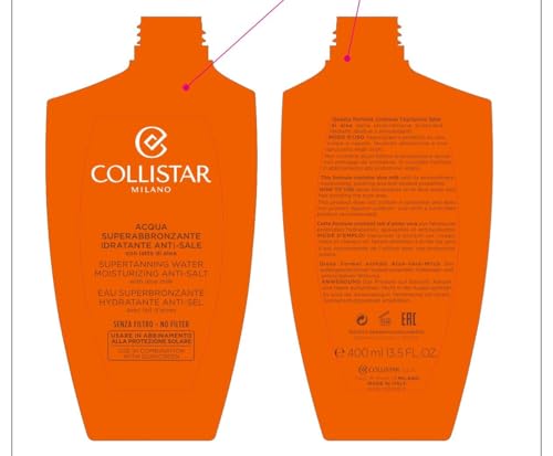 Self Tan by Collistar Supertanning Water Moisturising Anti-Salt 400ml