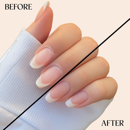 C CARE Sweet Almond Cuticle Oil For Nails - Repairs Cuticles Overnight - Moisturizes and Strengthens Nails and Cuticles - Dropper & Brush included - 2.5oz