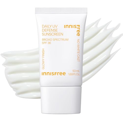 Innisfree Daily UV Defense SPF 36 ? Korean Face Sunscreen, Invisible Finish, Broad Spectrum, No White Cast, Lightweight, Hydrating