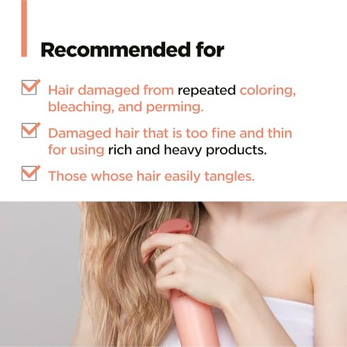 AMOS PROFESSIONAL Repair Cica Ampoule Treatment l Leave-In Conditioner Spray & Detangler, Anti-Frizz Deep Conditioner for Split Ends & Breakage, 7.7 fl. oz.
