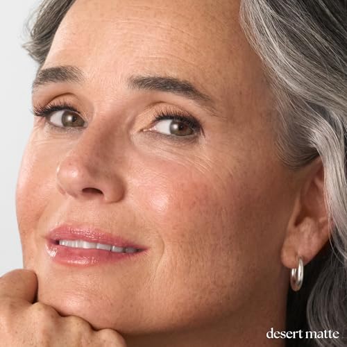 Julep Eyeshadow 101 Cr?me-to-Powder Waterproof Eyeshadow Stick Duo ? Long-Lasting, Crease-Proof, Easy Apply with Built-in Smudger - Desert & Champagne