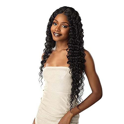 Sensationnel Butta Lace Wigs - Unit 15 Extra Wide 5 Inch Deep Parting Synthetic Preplucked Hairline Glueless Lacefront (BALAYAGEHAZELNUT)
