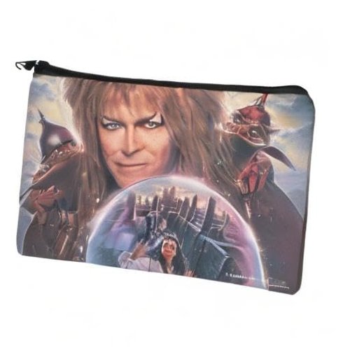 Labyrinth Crystal Ball Goblin King Jareth David Bowie Makeup Cosmetic Bag Organizer Pouch