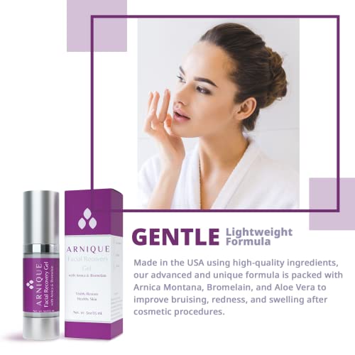 Arnica Gel for Face ? Soothing Arnica & Bromelain Facial Gel to Refresh and Comfort Delicate Skin After Beauty Treatments