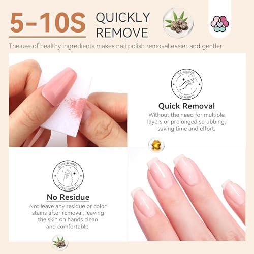 SAVILAND Nail Polish Set with Base Top Coat: Quick Dry 12 Classic Pink Nail Polish Non Gel Regular Nails Polish Kit with Castor Oil Toe Nail Lacquer Set for Women Nail Art 0.34 oz Fall Autumn