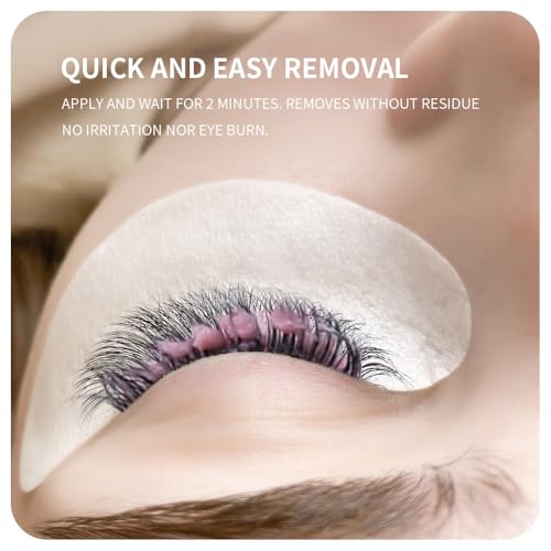 Cream Lash Remover for Eyelash Extensions,10g Eyelash Glue Remover Lash Tech Supplies for Salon Use,Grape Flavored