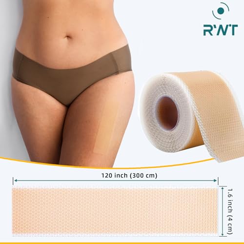 Silicone Scar Tape - 120" x 1.6" Roll - 3M, Extra Long Scar Sheets Medical Grade Reusable Scar Removal for Surgical Scars, C-Section, Tummy Tuck, Keloid and Acne