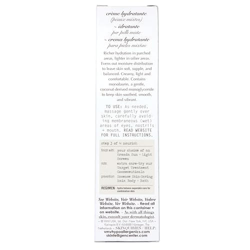 VMV Hypoallergenics Superskin Hydra Balance Smart Moisturiser for Combination Skin, 4 Fluid Ounce