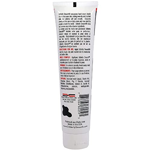 Udderly Smooth Hand Cream 4 Oz (Pack of 2)