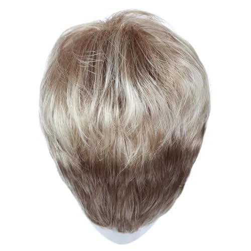 Raquel Welch Winner Pixie Boy Cut Short Wig by Hairuwear, Ultra-Petite Cap - R51/61 Iced Granita