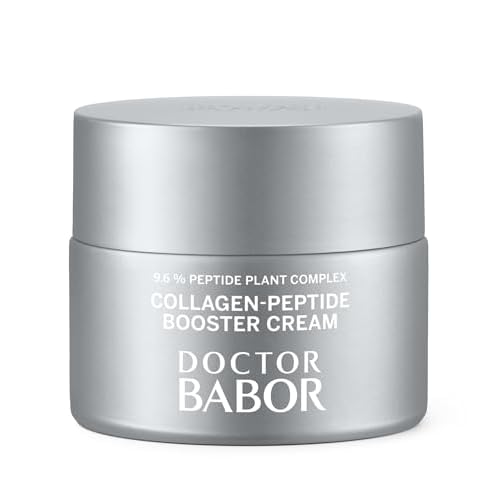 BABOR DOCTOR Collagen-Peptide Booster Cream, Peptide Plant Complex, Supports Collagen Production while Reducing Wrinkles, Improve Elasticity to Plump and Hydrate the Skin, 1.69 oz