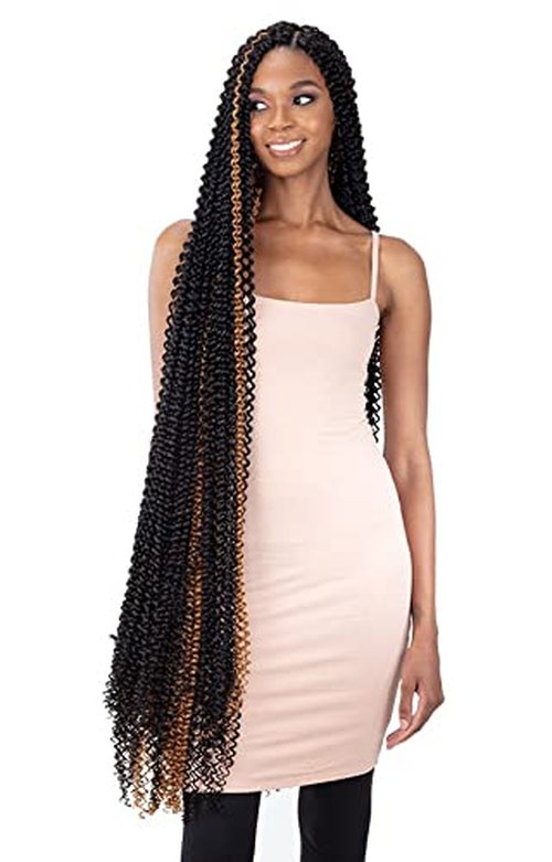 Freetress Water Wave Super Extra Long Braid 40" (5-PACK, 1)