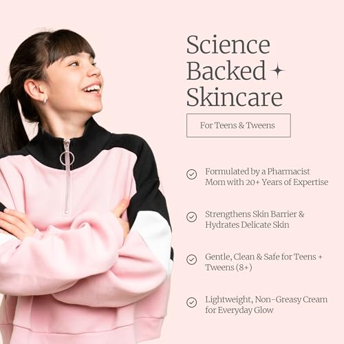 noori Skincare-Girl and a Goat Moisturizer for Teens and Tweens (ages 8+) Formulated by Pharmacist Mom